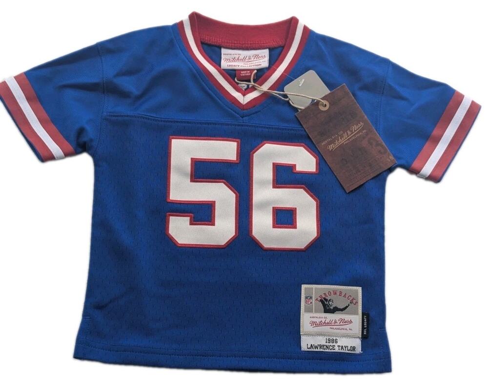 Mitchell & Ness Toddler 24M New York Giants Lawrence Taylor #56 Legacy Jersey